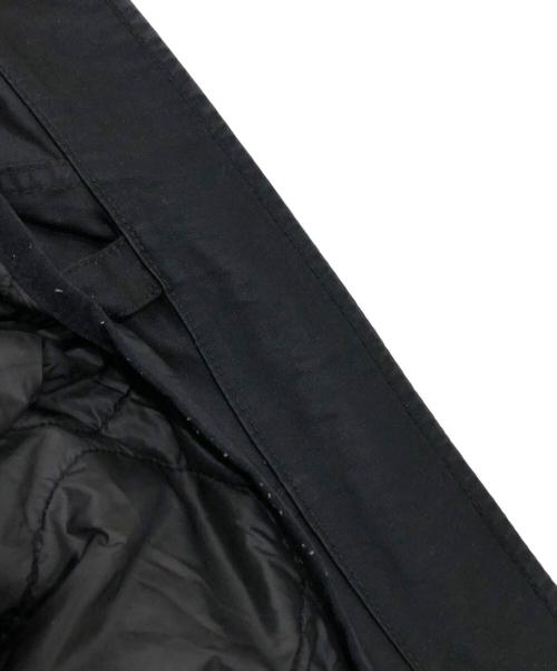 SHENERY（シーナリー）SHENERY (シーナリー) 高密度ツイルモッズコート ブラック サイズ:Ｆの古着・服飾アイテム