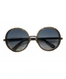 JIMMY CHOO（ジミーチュウ）の古着「サングラス」｜ベージュ×グレー