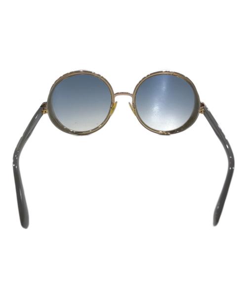 JIMMY CHOO（ジミーチュウ）JIMMY CHOO (ジミーチュウ) サングラス ベージュ×グレー サイズ:54□21 130の古着・服飾アイテム