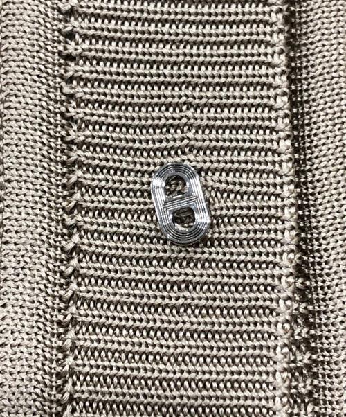 HERMES（エルメス）HERMES (エルメス) ツイルレーヌ-カーディガン ベージュ サイズ:34の古着・服飾アイテム