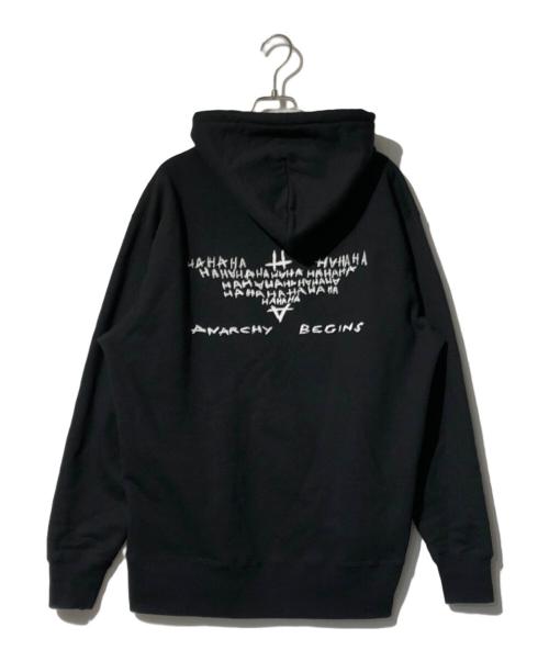 GOD SELECTION XXX（ゴッド セレクション トリプルエックス）GOD SELECTION XXX (ゴッドセレクショントリプルエックス) THE DARK KNIGHT HOODIE ブラック サイズ:Mの古着・服飾アイテム