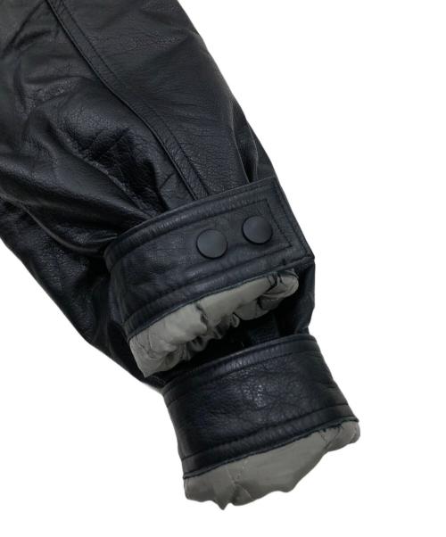 Suntory original design（サントリーオリジナルデザイン）Suntory original design (サントリーオリジナルデザイン) レザージャケット ブラック サイズ:Mの古着・服飾アイテム