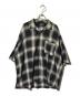 NAUTICA（ノーティカ）の古着「オンブレチェックシャツ」｜ブラック