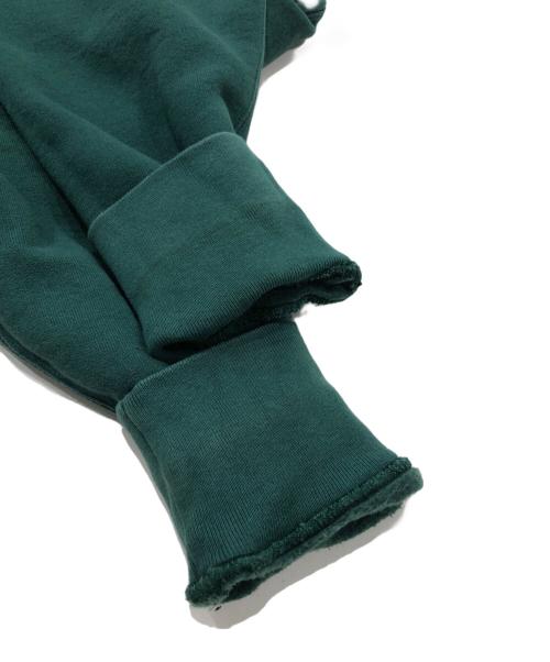 CAMBER（キャンバー）CAMBER (キャンバー) JOURNAL STANDARD (ジャーナルスタンダード) 別注 CROSS KNIT DOUBLE NECK グリーン サイズ:XLの古着・服飾アイテム