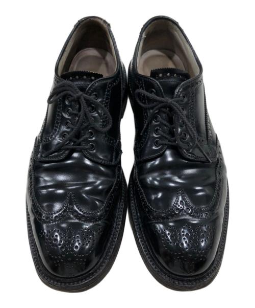 Alden（オールデン）Alden (オールデン) コードバンウイングチップシューズ ブラック サイズ:8Dの古着・服飾アイテム