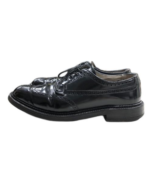 Alden（オールデン）Alden (オールデン) コードバンウイングチップシューズ ブラック サイズ:8Dの古着・服飾アイテム
