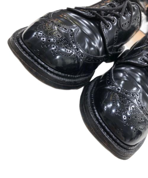 Alden（オールデン）Alden (オールデン) コードバンウイングチップシューズ ブラック サイズ:8Dの古着・服飾アイテム