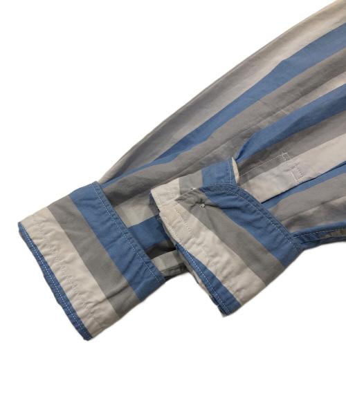 45R（フォーティファイブ・アール）45R (フォーティファイブ・アール) 先染ダンプの8ノットオーシャンドレス ホワイト×ブルー サイズ:Fの古着・服飾アイテム