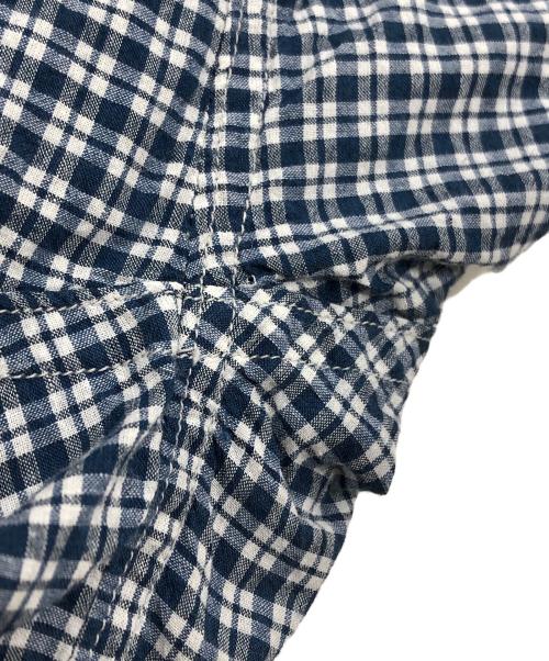 45R（フォーティファイブ・アール）45R (フォーティファイブ・アール) カディブラウス ブルー サイズ:Fの古着・服飾アイテム