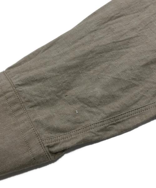 45R（フォーティファイブ・アール）45R (フォーティファイブ・アール) インドカディオックスの908 8ノットシャツ ベージュ サイズ:Fの古着・服飾アイテム