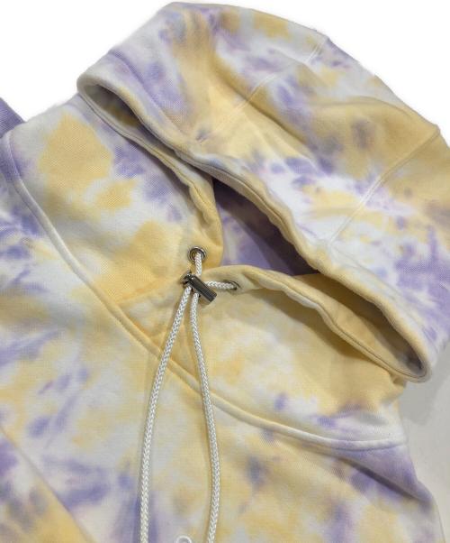 WIND AND SEA（ウィンダンシー）WIND AND SEA (ウィンダンシー) タイダイコットンパーカー イエロー×アイボリー サイズ:Lの古着・服飾アイテム