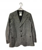 MADISON BLUEマディソンブルー）の古着「WOOLLINEN NOFOLK JACKET」｜グレー