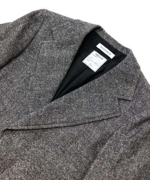 MADISON BLUE（マディソンブルー）MADISON BLUE (マディソンブルー) WOOLLINEN NOFOLK JACKET グレー サイズ:02の古着・服飾アイテム