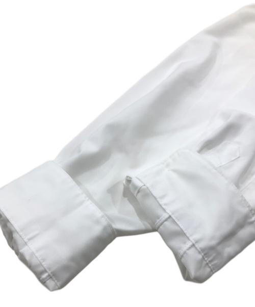 COMME des GARCONS HOMME PLUS（コムデギャルソンオムプリュス）COMME des GARCONS HOMME PLUS (コムデギャルソンオムプリュス) リーフシャツ グリーン×ホワイト サイズ:Ｌの古着・服飾アイテム