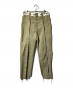 BOWWOW×Dickiesバウワウ×ディッキーズ）の古着「コラボチノパン」｜カーキ