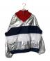 POLO SPORT（ポロスポーツ）の古着「SILVER BACK LOGO WINDBREAKER/ Silver Collection」｜シルバー