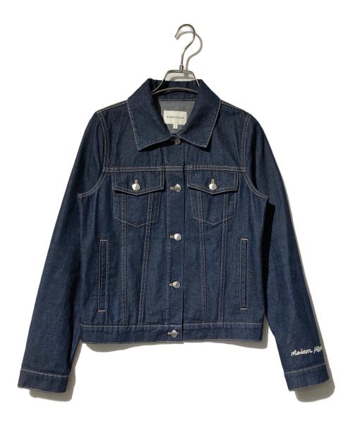 maison kitsune（メゾンキツネ）maison kitsune (メゾンキツネ) TRUCKER DENIM JACKET/デニムジャケット インディゴ サイズ:Sの古着・服飾アイテム