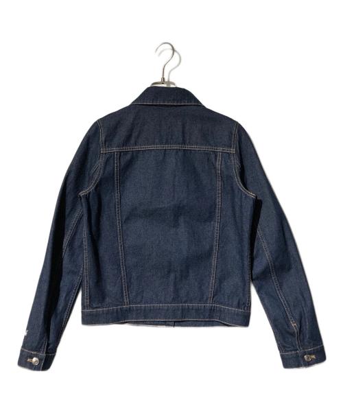maison kitsune（メゾンキツネ）maison kitsune (メゾンキツネ) TRUCKER DENIM JACKET/デニムジャケット インディゴ サイズ:Sの古着・服飾アイテム
