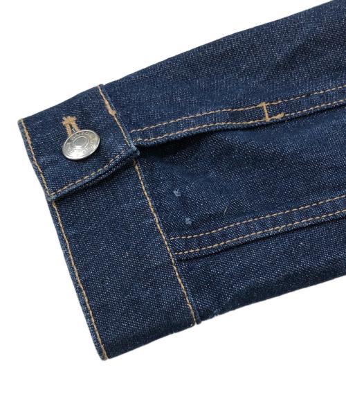 maison kitsune（メゾンキツネ）maison kitsune (メゾンキツネ) TRUCKER DENIM JACKET/デニムジャケット インディゴ サイズ:Sの古着・服飾アイテム