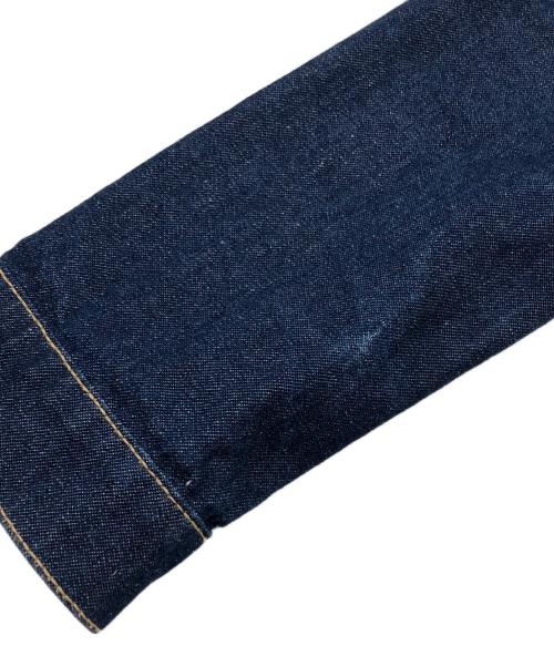 maison kitsune（メゾンキツネ）maison kitsune (メゾンキツネ) TRUCKER DENIM JACKET/デニムジャケット インディゴ サイズ:Sの古着・服飾アイテム