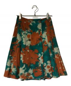 中古・古着通販】TORY BURCH (トリーバーチ) 花柄シルクプリーツ