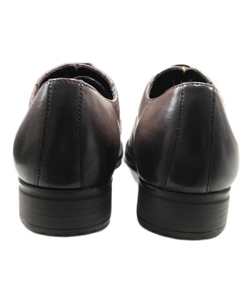 HIROKO KOSHINO homme（ヒロココシノオム）HIROKO KOSHINO homme (ヒロココシノオム) 内羽根ストレートチップドレスシューズ ブラウン サイズ:25.5cmの古着・服飾アイテム