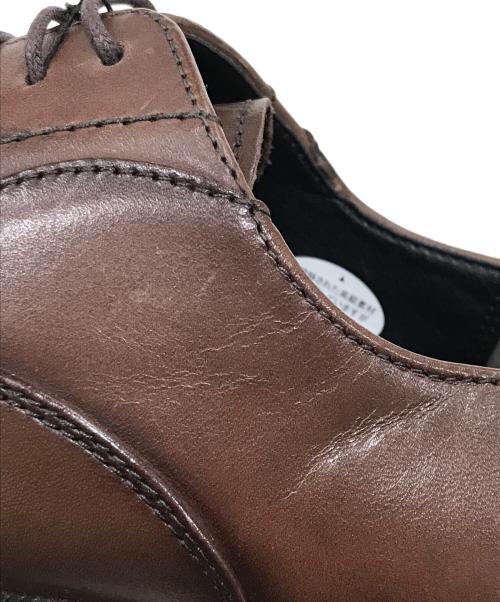 HIROKO KOSHINO homme（ヒロココシノオム）HIROKO KOSHINO homme (ヒロココシノオム) 内羽根ストレートチップドレスシューズ ブラウン サイズ:25.5cmの古着・服飾アイテム