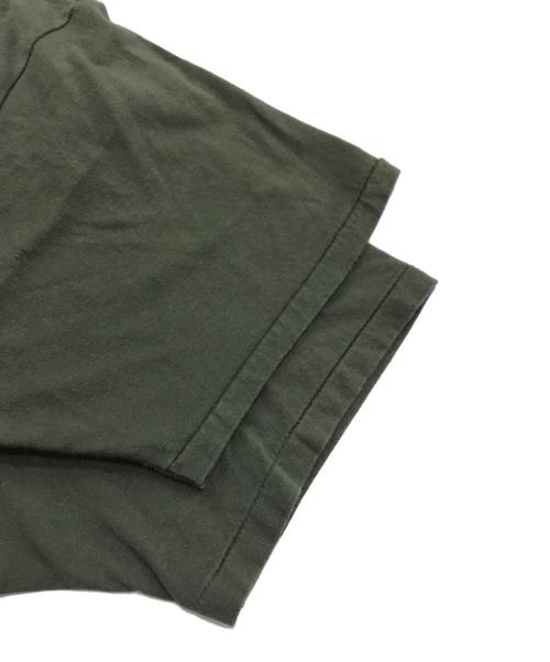 Engineered Garments（エンジニアド ガーメンツ）Engineered Garments (エンジニアードガーメンツ) Pilgrim (ピルグリム) ポケットTシャツ オリーブ サイズ:XLの古着・服飾アイテム