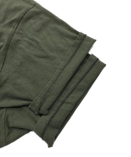 Engineered Garments（エンジニアド ガーメンツ）Engineered Garments (エンジニアードガーメンツ) Pilgrim (ピルグリム) ポケットTシャツ オリーブ サイズ:XLの古着・服飾アイテム