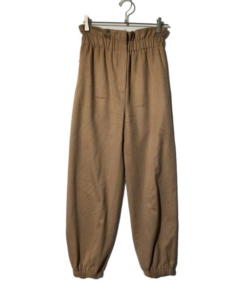 MaxMara（マックスマーラ）MaxMara (マックスマーラ) カシミヤジョガーパンツ ベージュ サイズ:36の古着・服飾アイテム