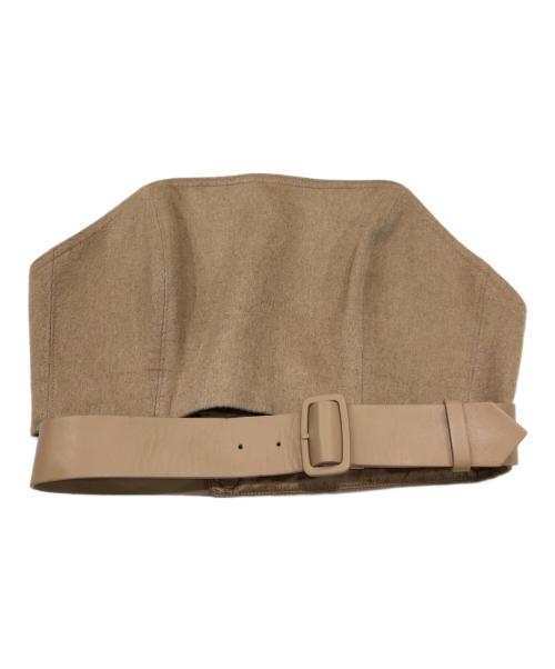 MaxMara（マックスマーラ）MaxMara (マックスマーラ) FLIPPER-ビスチェ ベージュ サイズ:36の古着・服飾アイテム