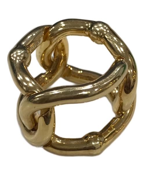 BOTTEGA VENETA（ボッテガベネタ）BOTTEGA VENETA (ボッテガベネタ) チェーンリング ゴールド サイズ:表記無しの古着・服飾アイテム