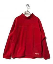SUPREME（シュプリーム）の古着「ポーラテックモックネックプルオーバー」｜レッド