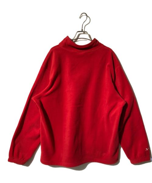 SUPREME（シュプリーム）SUPREME (シュプリーム) ポーラテックモックネックプルオーバー レッド サイズ:Lの古着・服飾アイテム