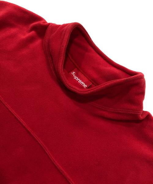SUPREME（シュプリーム）SUPREME (シュプリーム) ポーラテックモックネックプルオーバー レッド サイズ:Lの古着・服飾アイテム