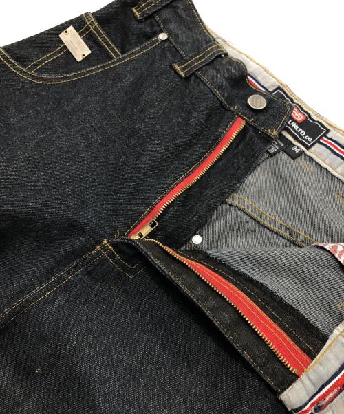 THE ECKO UNLTD.co.（ザ エコーアンリミテッド）THE ECKO UNLTD.co. (ザ エコーアンリミテッド) ペインターパンツ インディゴ サイズ:34の古着・服飾アイテム