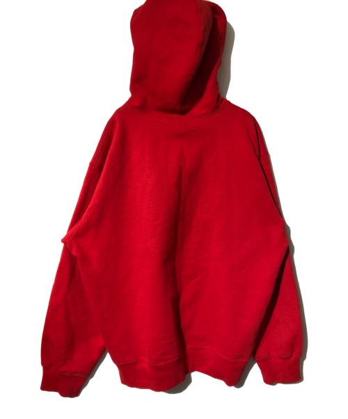 SUPREME（シュプリーム）SUPREME (シュプリーム) S Logo Hooded Sweatshirt レッド サイズ:XLの古着・服飾アイテム