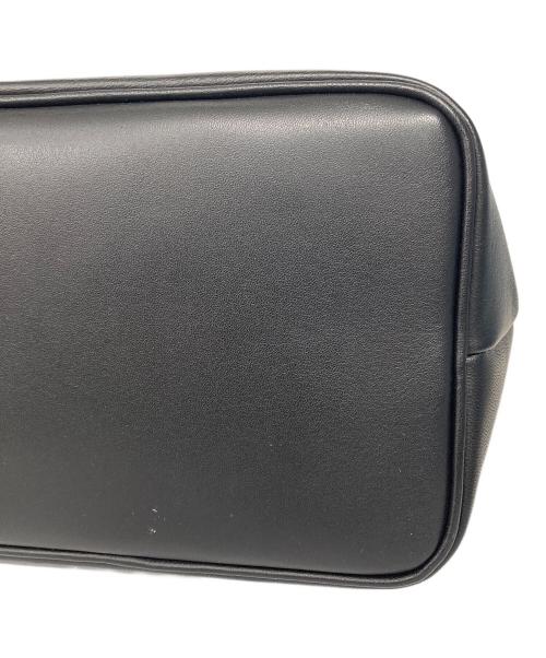 CHARLES JOURDAN（シャルルジョルダン）CHARLES JOURDAN (シャルルジョルダン) ボックスハンドバッグ ブラックの古着・服飾アイテム