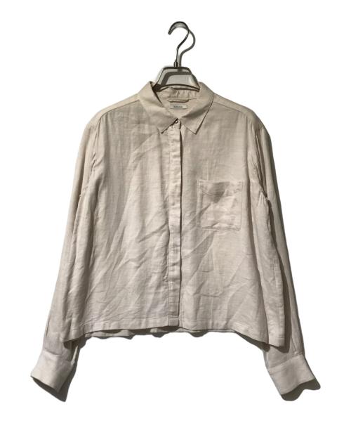 hatsutoki（ハツトキ）hatsutoki (ハツトキ) コットン長袖シャツ ベージュの古着・服飾アイテム