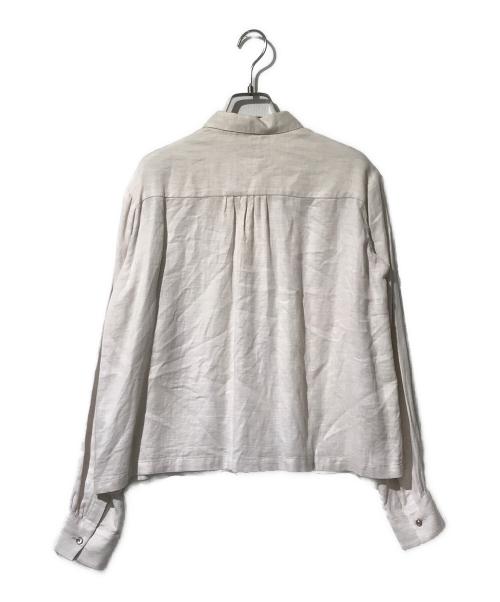 hatsutoki（ハツトキ）hatsutoki (ハツトキ) コットン長袖シャツ ベージュの古着・服飾アイテム