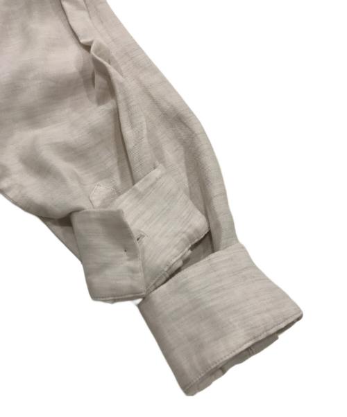 hatsutoki（ハツトキ）hatsutoki (ハツトキ) コットン長袖シャツ ベージュの古着・服飾アイテム