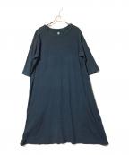 45rpm45アールピーエム）の古着「コットンワンピース」｜ネイビー