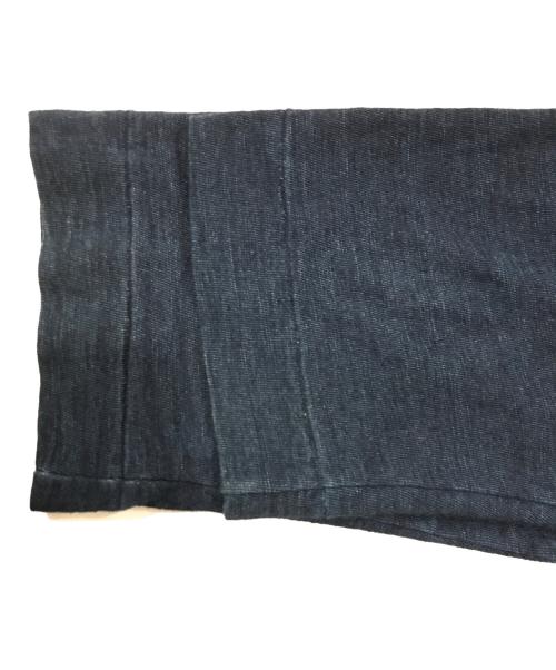 45rpm（45アールピーエム）45rpm (45アールピーエム) コットンワンピース ネイビーの古着・服飾アイテム