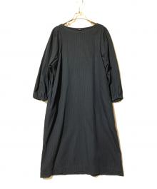 45rpm（45アールピーエム）の古着「カチンヒッコリーワンピース」｜ネイビー