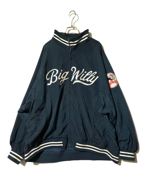 WILLY CHAVARRIA（ウィリーチャバリア）WILLY CHAVARRIA (ウィリーチャバリア) STADIUM JACKET ネイビー サイズ:Lの古着・服飾アイテム