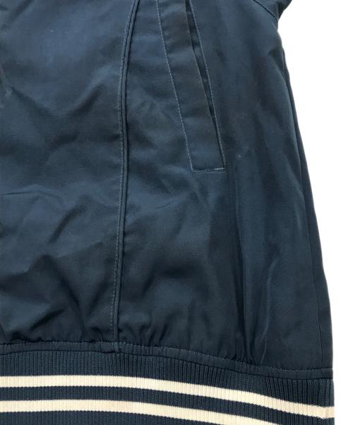 WILLY CHAVARRIA（ウィリーチャバリア）WILLY CHAVARRIA (ウィリーチャバリア) STADIUM JACKET ネイビー サイズ:Lの古着・服飾アイテム