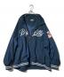 WILLY CHAVARRIA (ウィリーチャバリア) STADIUM JACKET ネイビー サイズ:L：18000円