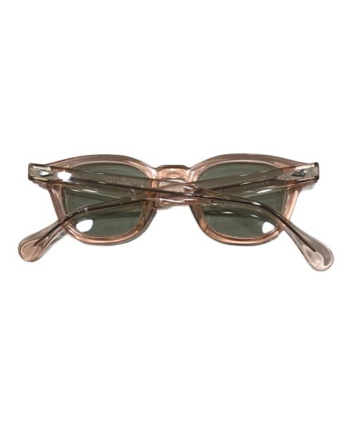 julius tart optical（ジュリアス タート オプティカル）JULIUS TART OPTICAL (ジュリアス タート オプティカル) AR44クリアフレームサングラス ピンク サイズ:44-22の古着・服飾アイテム