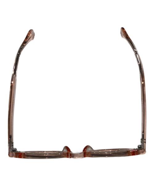 julius tart optical（ジュリアス タート オプティカル）JULIUS TART OPTICAL (ジュリアス タート オプティカル) AR44クリアフレームサングラス ピンク サイズ:44-22の古着・服飾アイテム