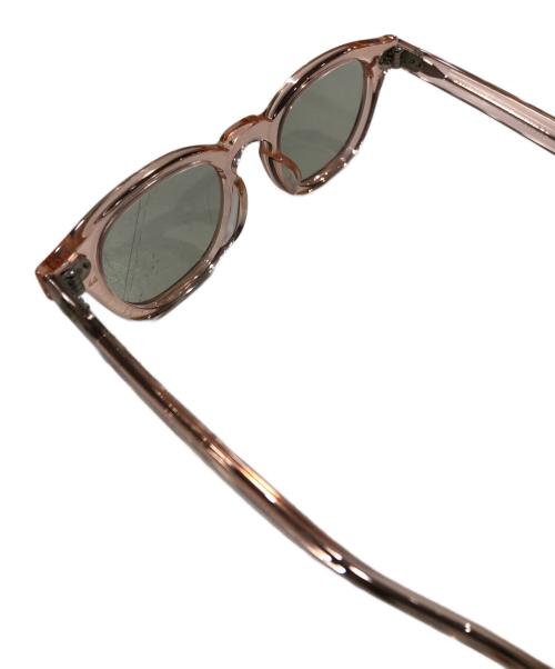 julius tart optical（ジュリアス タート オプティカル）JULIUS TART OPTICAL (ジュリアス タート オプティカル) AR44クリアフレームサングラス ピンク サイズ:44-22の古着・服飾アイテム